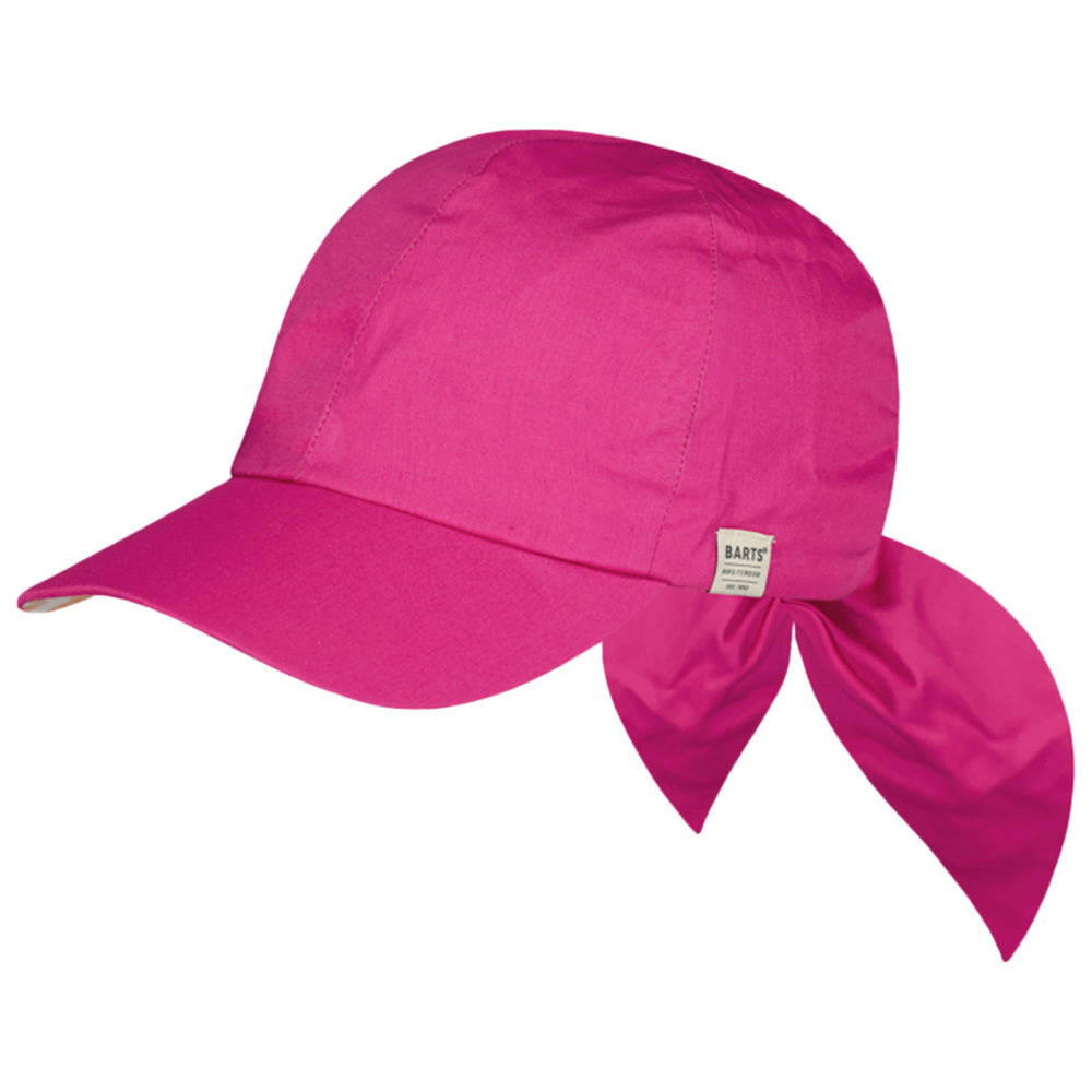 Casquette de Soleil en Coton Wupper rose vif BARTS