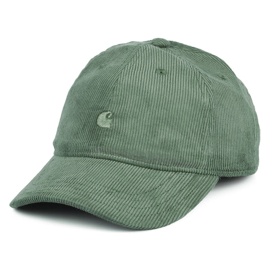 Casquette en Velours Côtelé Ton Sur Ton Harlem forêt clair CARHARTT WIP