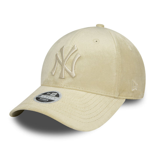 Casquette Snapback Femme 9FORTY MLB Velour New York Yankees pierre NEW ERA