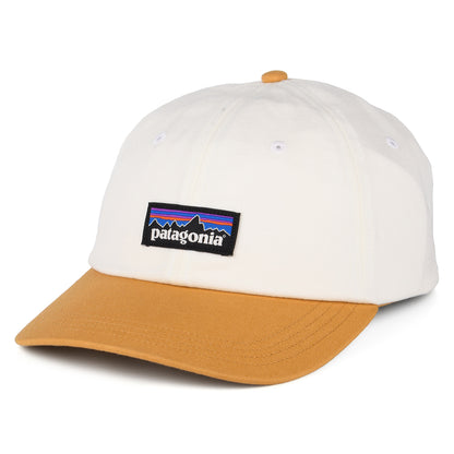 Casquette en Coton Bio P-6 Label Trad crème-moutarde PATAGONIA