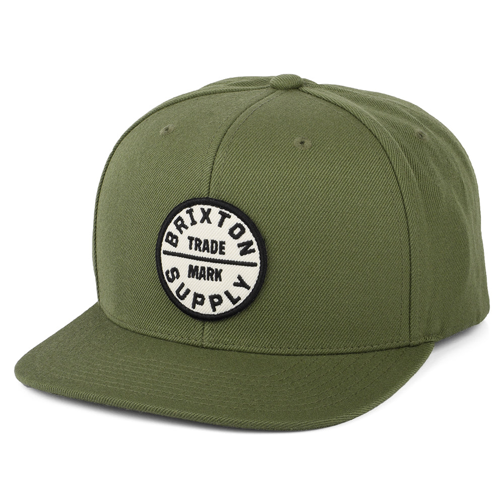 Casquette Snapback Oath III olive BRIXTON
