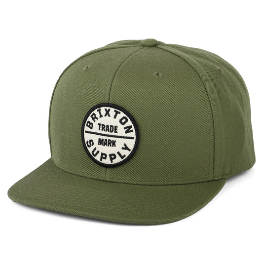 Casquette Snapback Oath III olive BRIXTON