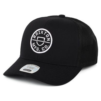 Casquette Trucker Crest NetPlus MP noir BRIXTON