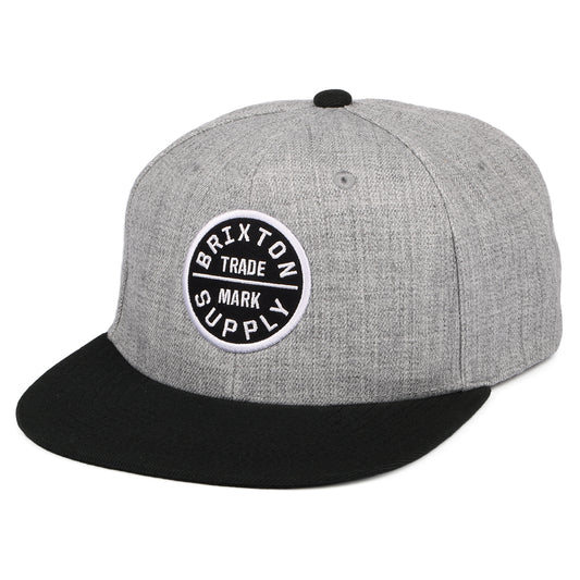Casquette Snapback Oath III gris-noir BRIXTON