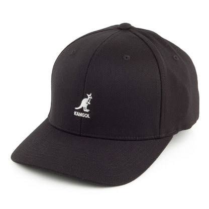 Casquette Flexfit en Laine noir KANGOL