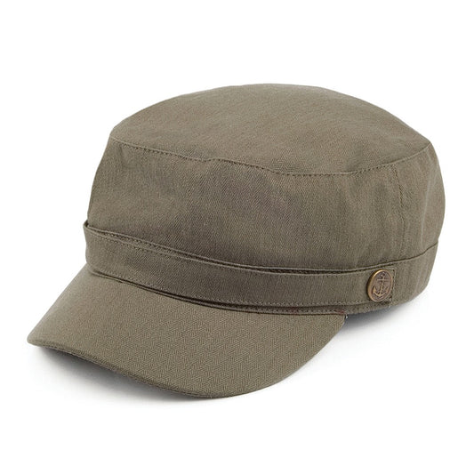 Casquette Militaire à Chevrons olive JAXON & JAMES