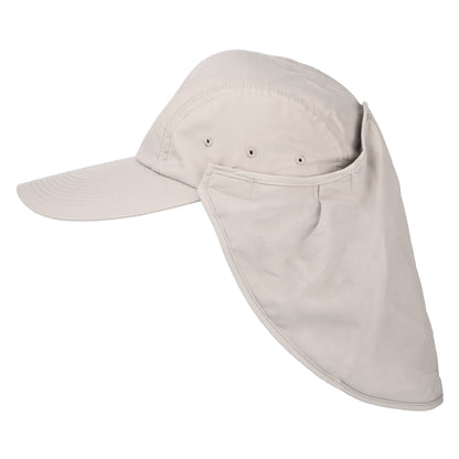 Casquette Saharienne à Rabat Amovible khaki DORFMAN PACIFIC