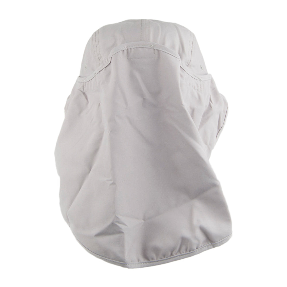 Casquette Saharienne à Rabat Amovible gris DORFMAN PACIFIC