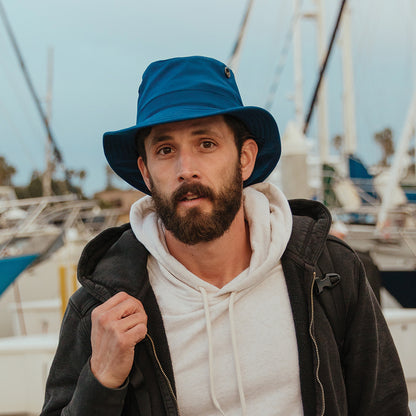 Chapeau Été Pliable Polaris bleu marine TILLEY