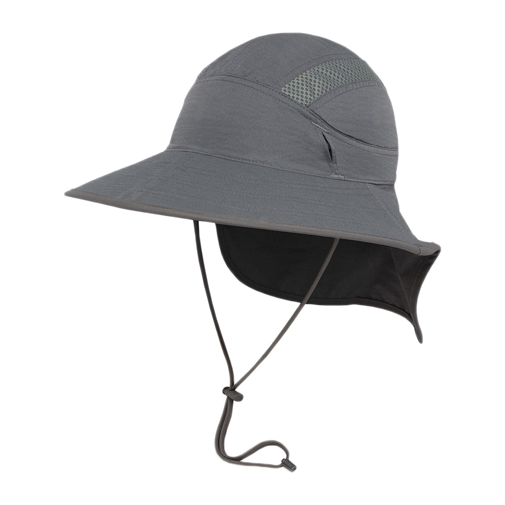 Chapeau Été Hydrofuge Ultra Adventure gris foncé SUNDAY AFTERNOONS