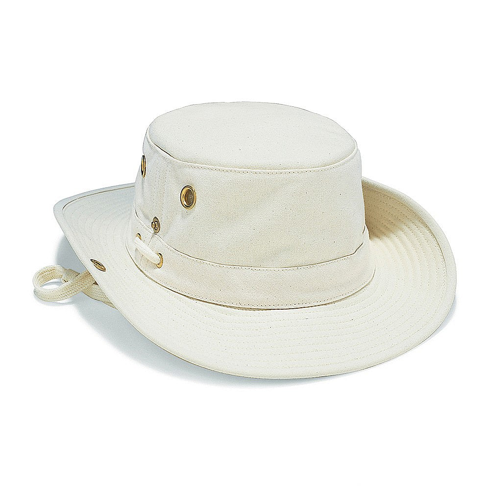 Chapeau Été Pliable Classic T3 naturel-vert TILLEY
