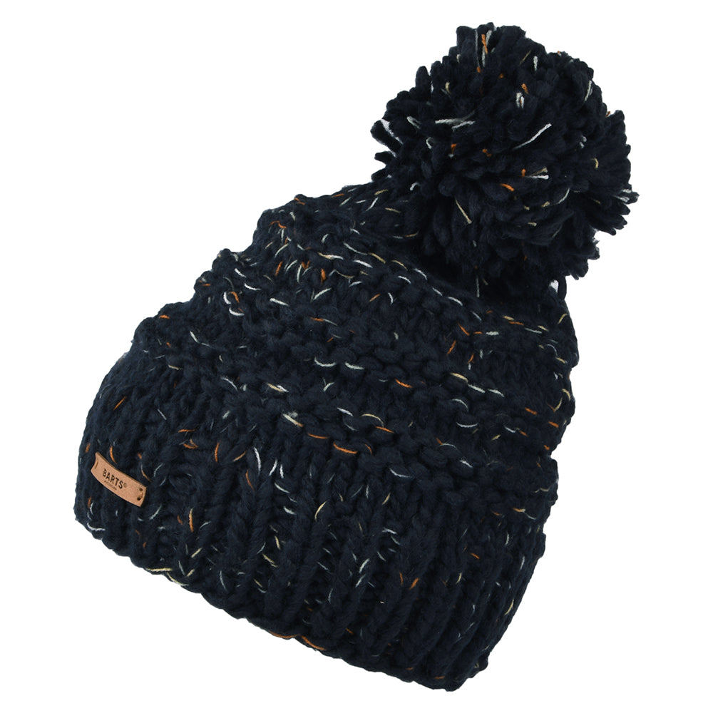 Bonnet à Pompon Jasmin bleu marine BARTS