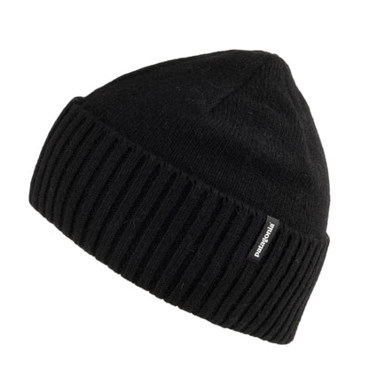 Bonnet en Laine Recyclée Brodeo noir PATAGONIA