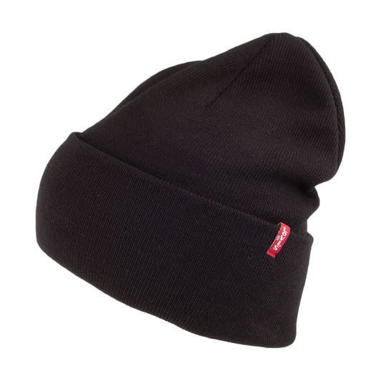 Bonnet Long New noir avec Étiquette rouge LEVI'S