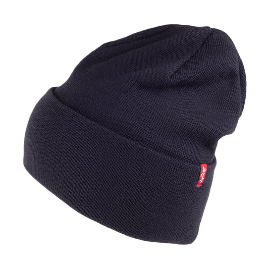 Bonnet Long New bleu marine avec Étiquette rouge LEVI'S