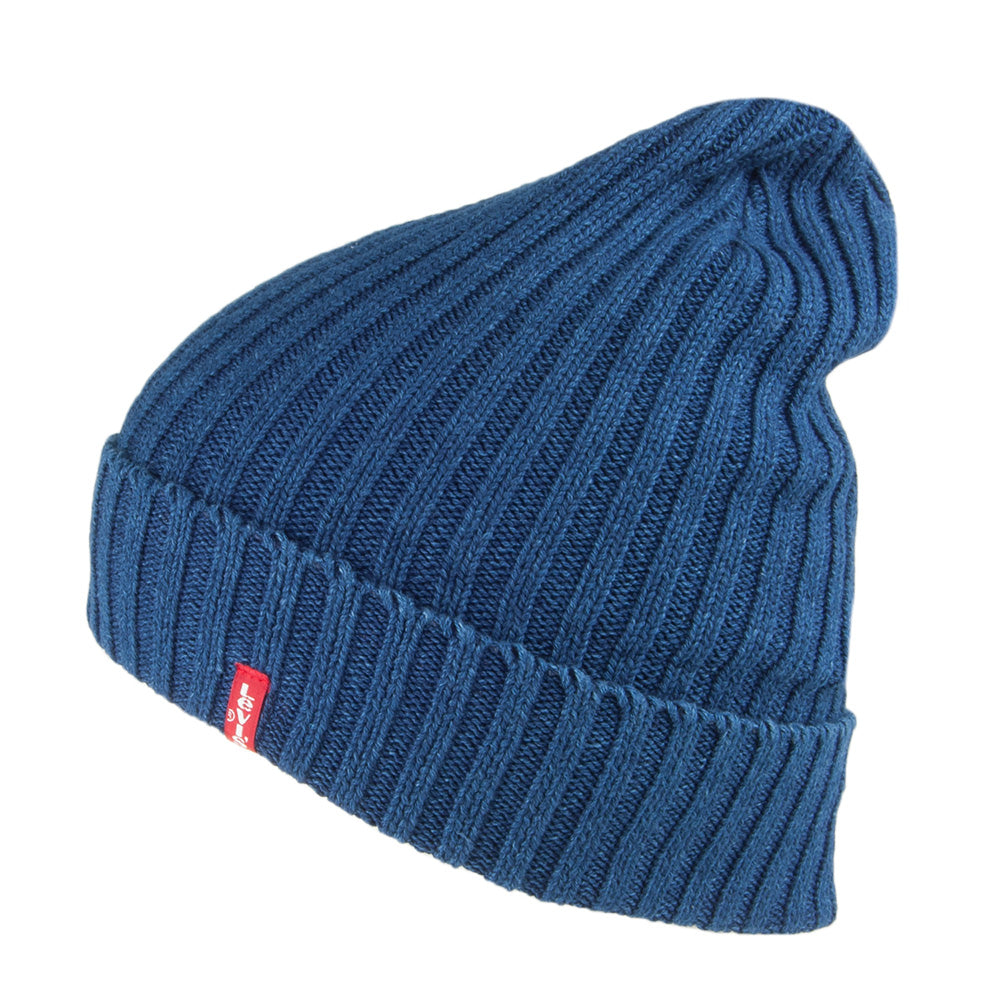 Bonnet Côtelé bleu foncé LEVI'S