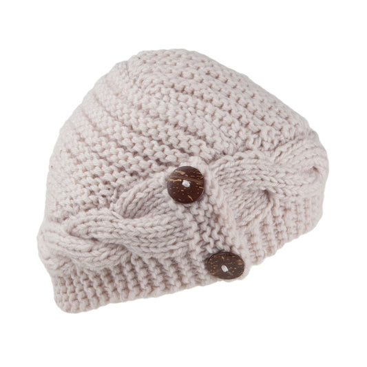 Bonnet à Boutons Emilia ivoire SCALA
