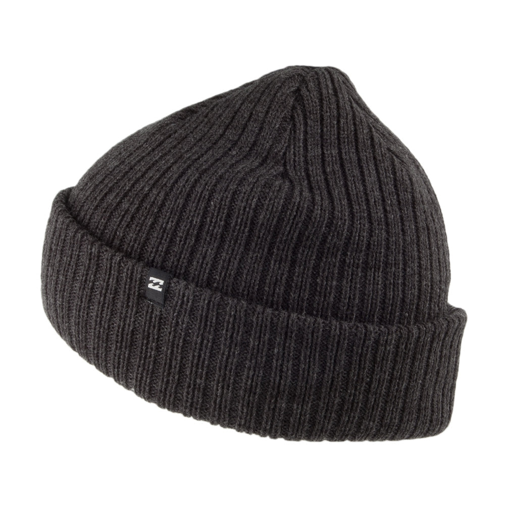 Bonnet à Revers Arcade noir chiné BILLABONG