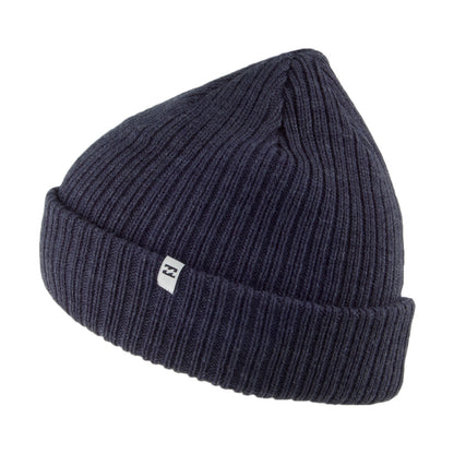 Bonnet à Revers Arcade bleu marine chiné BILLABONG