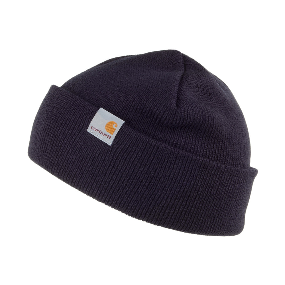 Bonnet Stratus Short Watch bleu marine foncé CARHARTT WIP