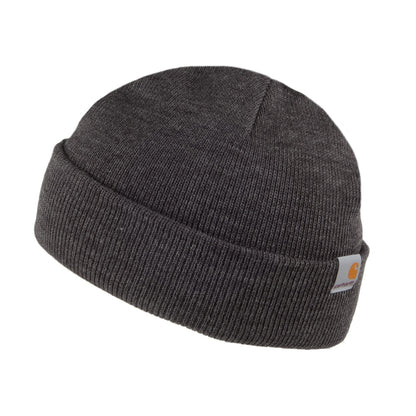 Bonnet Stratus Short Watch gris chiné CARHARTT WIP