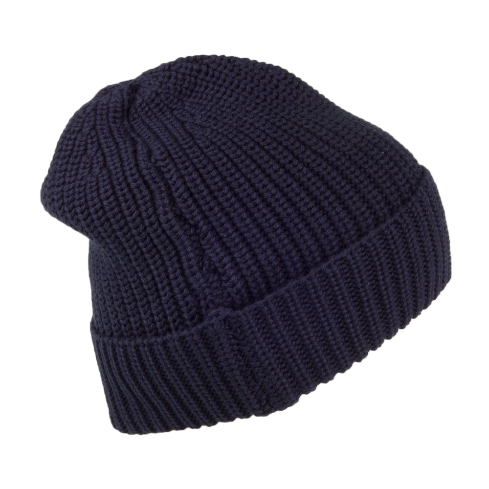 Bonnet Côtelé TJM Flag bleu marine TOMMY HILFIGER