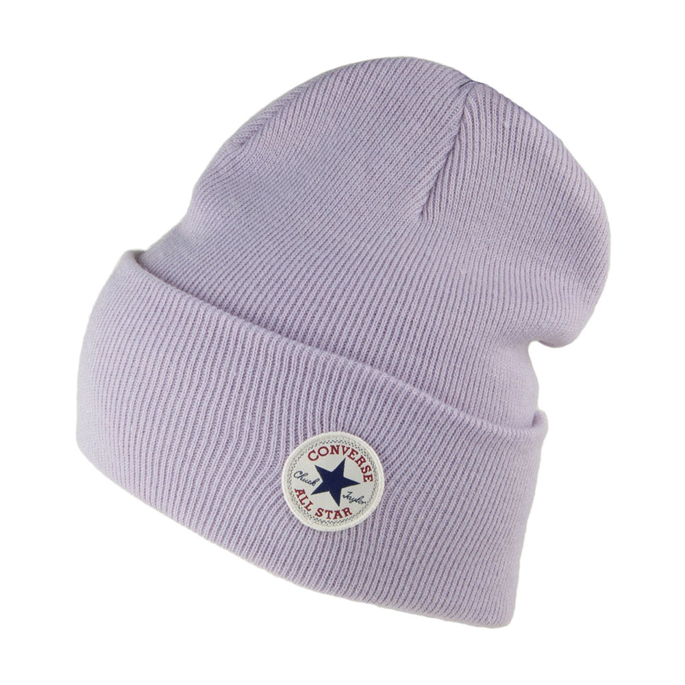 Bonnet à Revers Large Chuck Taylor lilas CONVERSE