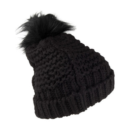Bonnet à Pompon Chic Regal noir SUPERDRY