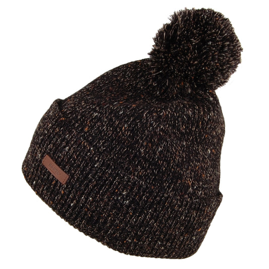 Bonnet à Pompon Callac mélange de noirs BARTS