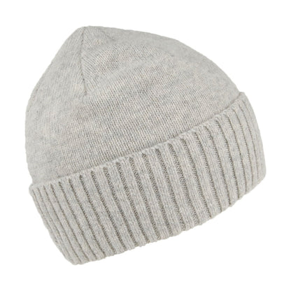 Bonnet en Laine Recyclée Brodeo P-6 Logo gris PATAGONIA