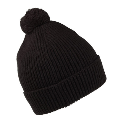 Bonnet à Pompon Recyclé TNF Logo Box Pom noir THE NORTH FACE