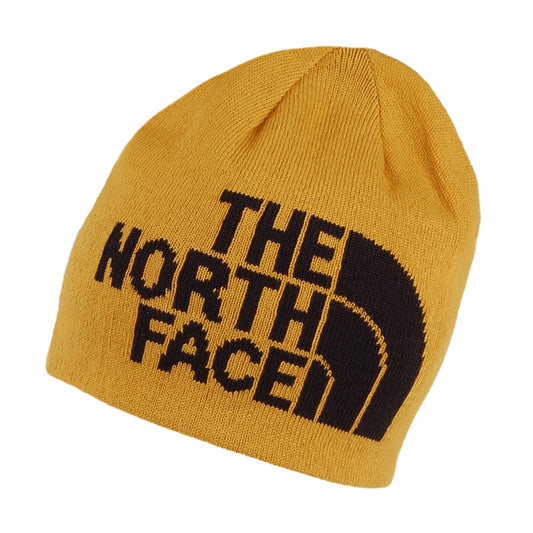 Bonnet Highline moutarde-noir THE NORTH FACE