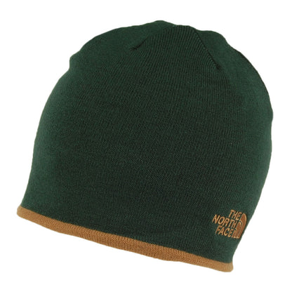 Bonnet Réversible TNF Banner vert-khaki THE NORTH FACE