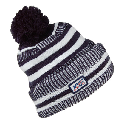 Bonnet Pompon NFL On Field Knit Los Angeles Rams marine-blanc NEW ERA