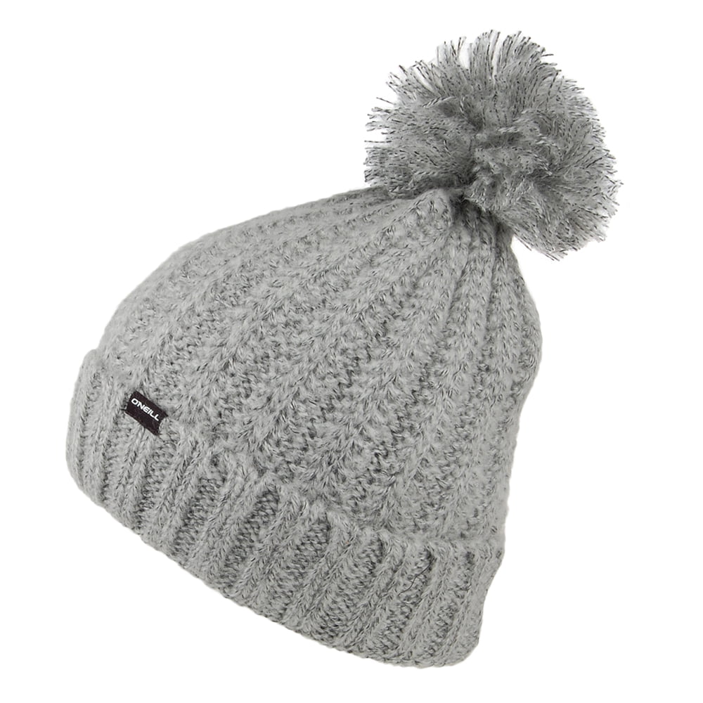 Bonnet à Pompon Tricot Grosse Maille gris O'NEILL