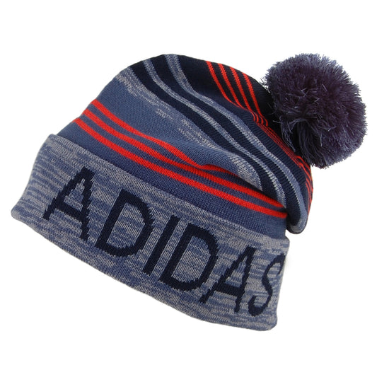 Bonnet à Pompon Logo bleu-multi ADIDAS