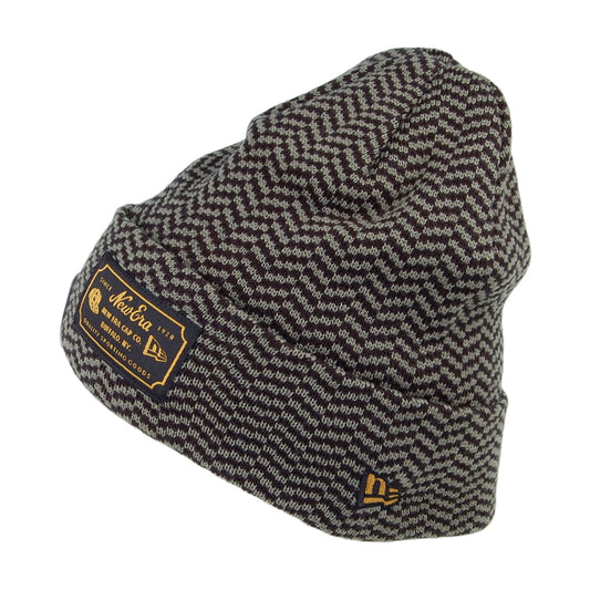 Bonnet Heritage Cuffed olive-noir NEW ERA