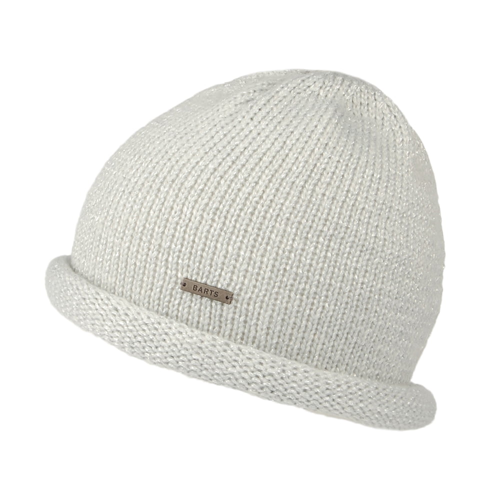 Bonnet Soft Roll Hevenli argenté BARTS