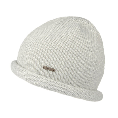 Bonnet Soft Roll Hevenli argenté BARTS