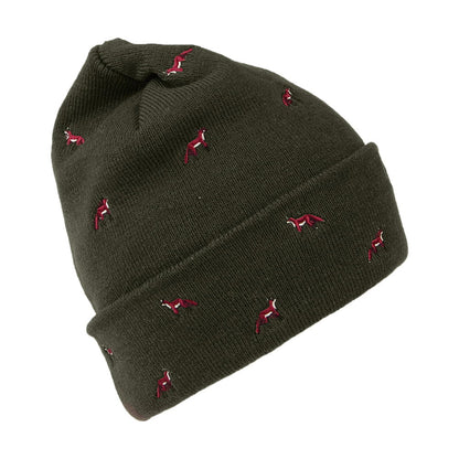 Bonnet à Revers Renards Vinson vert militaire BARTS