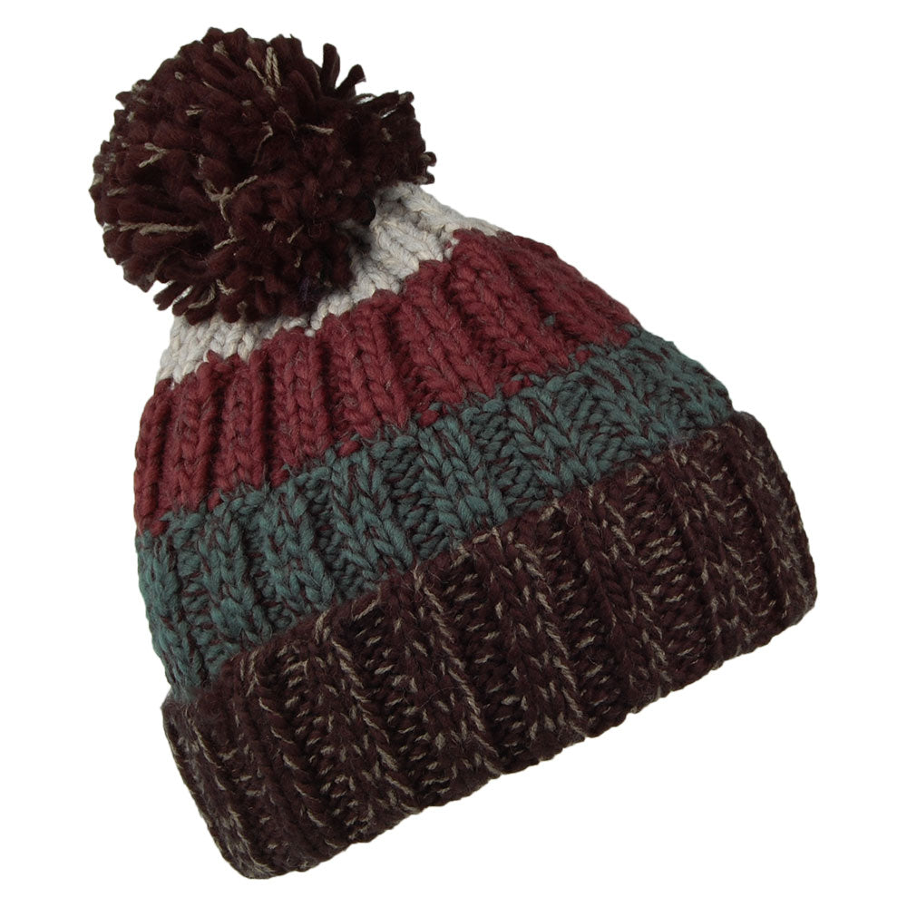 Bonnet à Pompon Wilhelm noir-multi BARTS