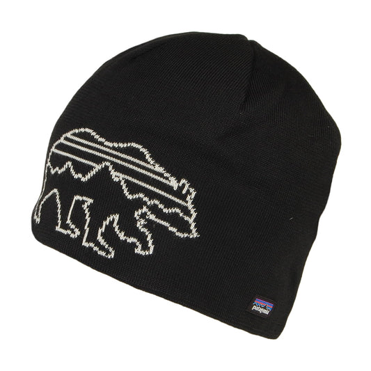Bonnet Recyclé Fitz Bear noir PATAGONIA