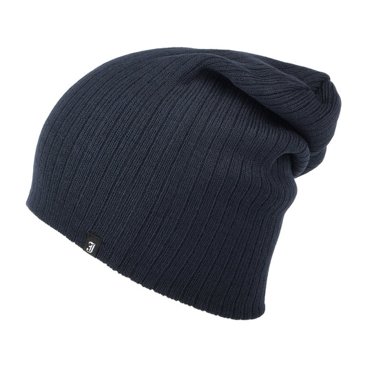 Bonnet Long Côtelé bleu marine JAXON & JAMES