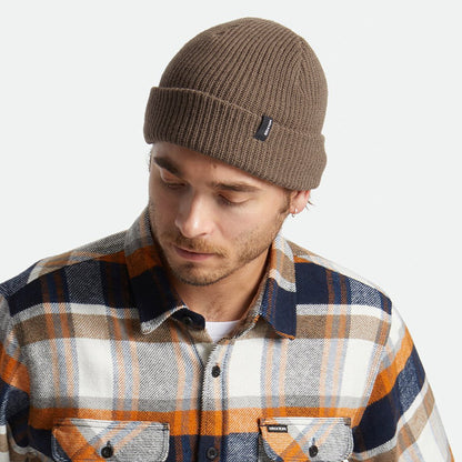 Bonnet à Revers Heist marron BRIXTON