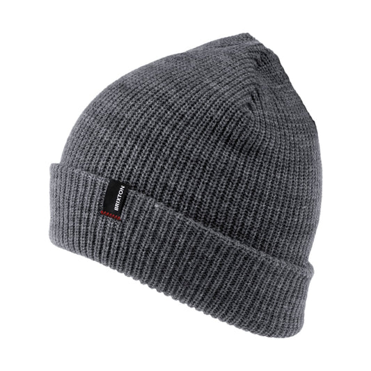 Bonnet à Revers Heist gris foncé BRIXTON