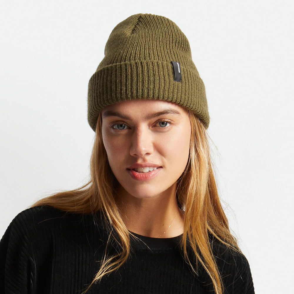 Bonnet à Revers Heist olive BRIXTON