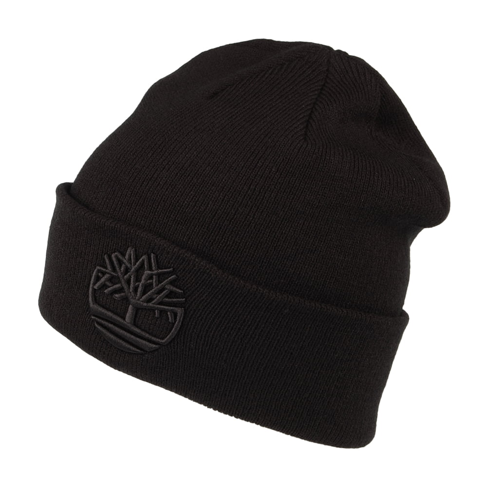 Bonnet Broderie 3D Ton Sur Ton noir TIMBERLAND