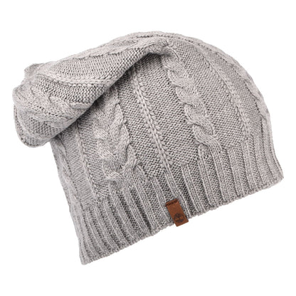 Bonnet Long à Torsades gris clair TIMBERLAND