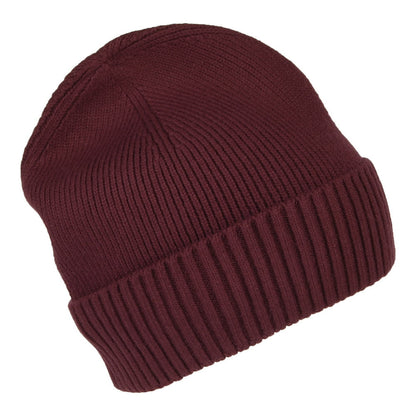 Bonnet en Cotton et Cachemire Pima Essential Flag vin foncé TOMMY HILFIGER