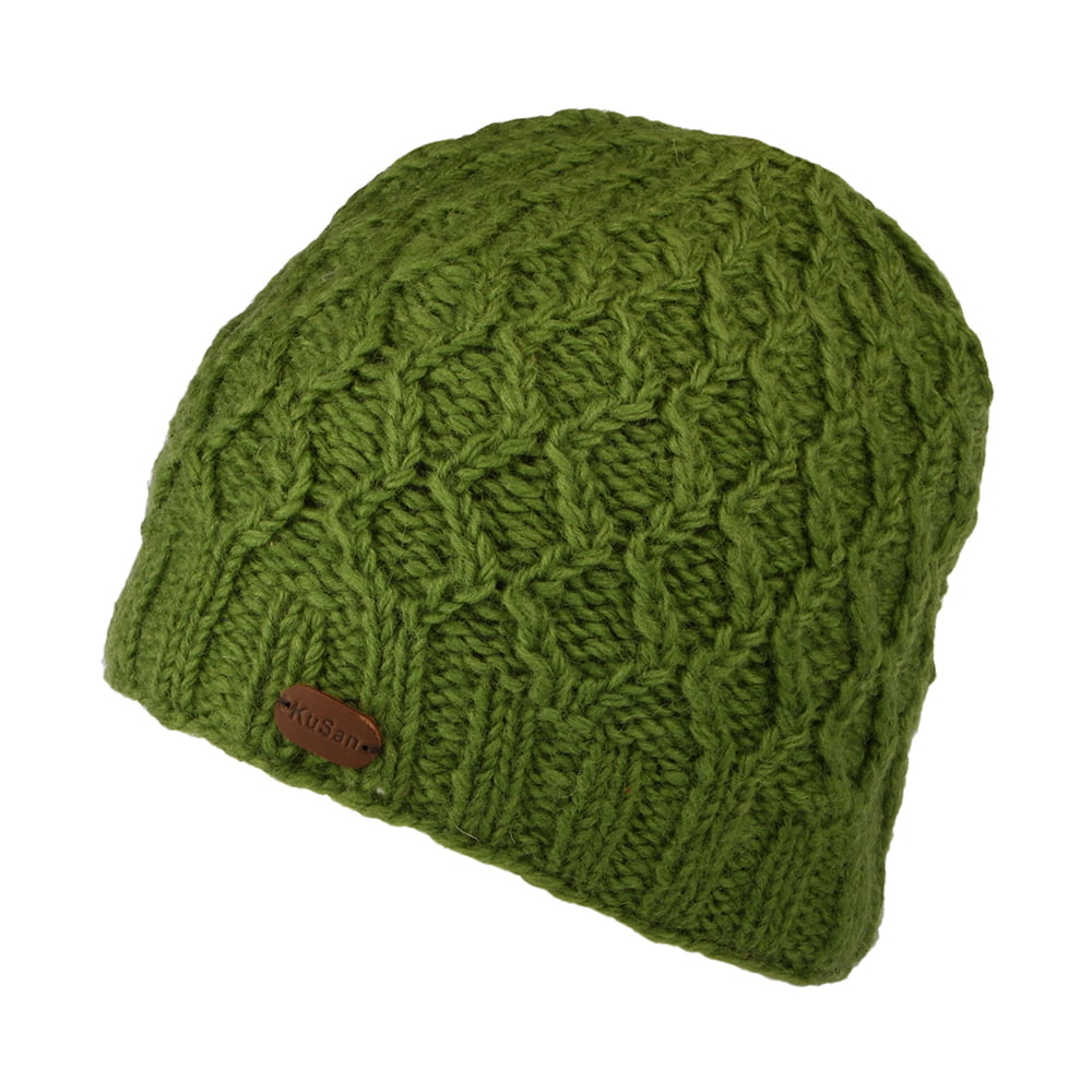 Bonnet à Torsades Brooklyn olive KUSAN